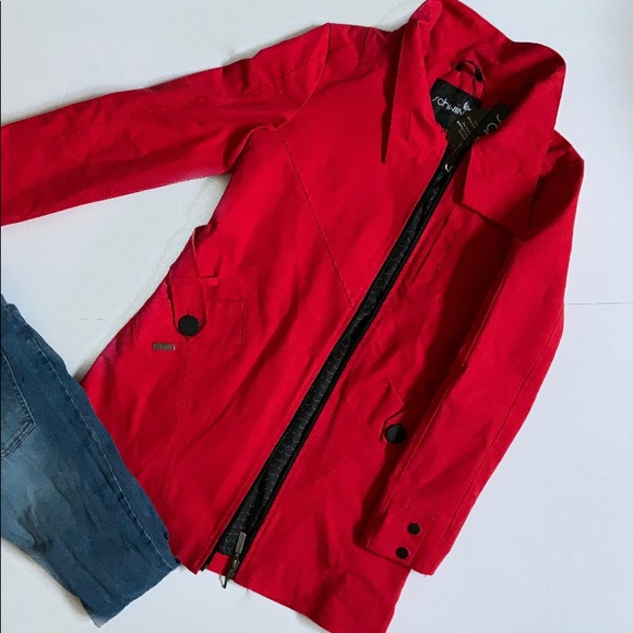 Schwiing Jackets & Blazers - Schwiing Red Coat